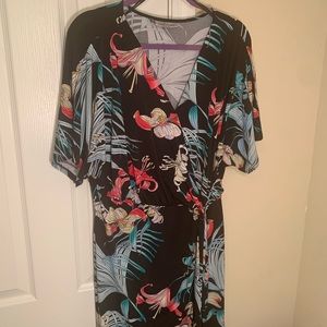 Gorgeous tropical design dress